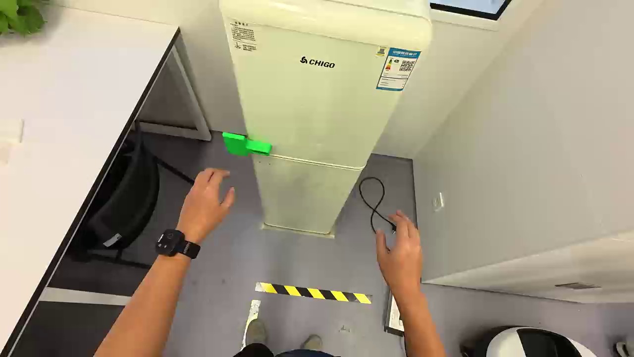 First RGB frame of the self-captured long-range camera motion video